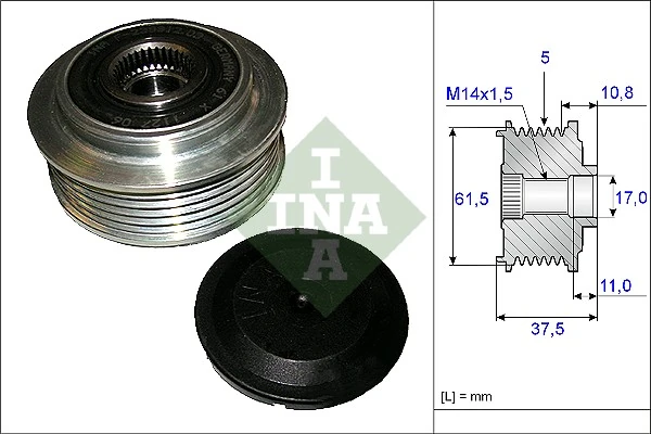 Alternator Freewheel Clutch